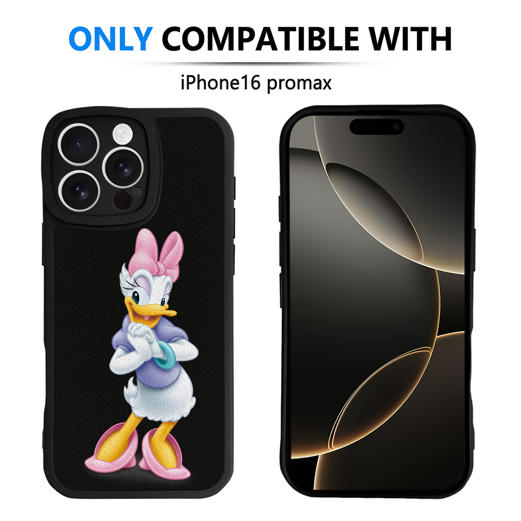 （画像用） ミッキーマウス Mickey Mouse 【iPhone 16シリーズ対応】シリコンスマホケース（レザー調） 材質：シリコン